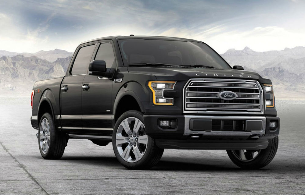 Ford &quot;inventează&quot; pick-up-ul de 100.000 de dolari: F-450 Limited vine anul viitor cu un motor V8 diesel de 6.7 litri - Poza 1