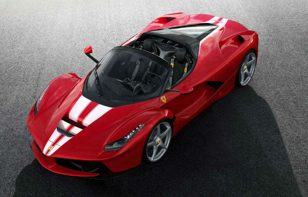 Ajuns pe mâna unui dealer: Un exemplar Ferrari LaFerrari Aperta costă peste 7 milioane de dolari în Dubai - Poza 1