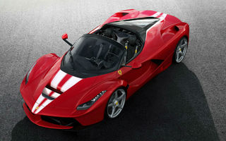 Ajuns pe mâna unui dealer: Un exemplar Ferrari LaFerrari Aperta costă peste 7 milioane de dolari în Dubai