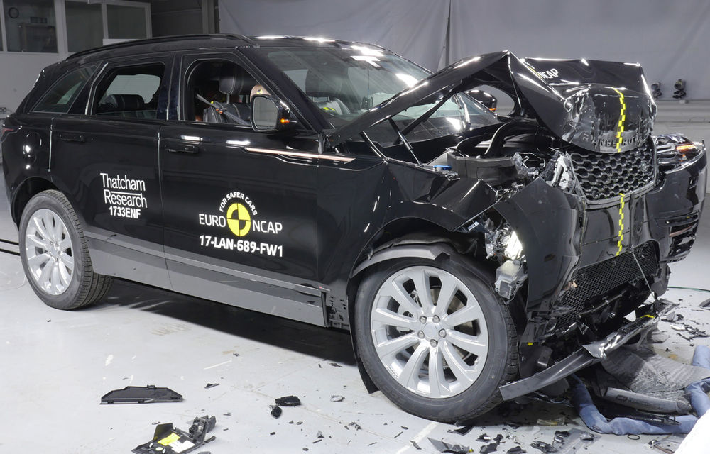 Siguranță în off-road: Range Rover Velar a primit 5 stele la testele Euro NCAP - Poza 2