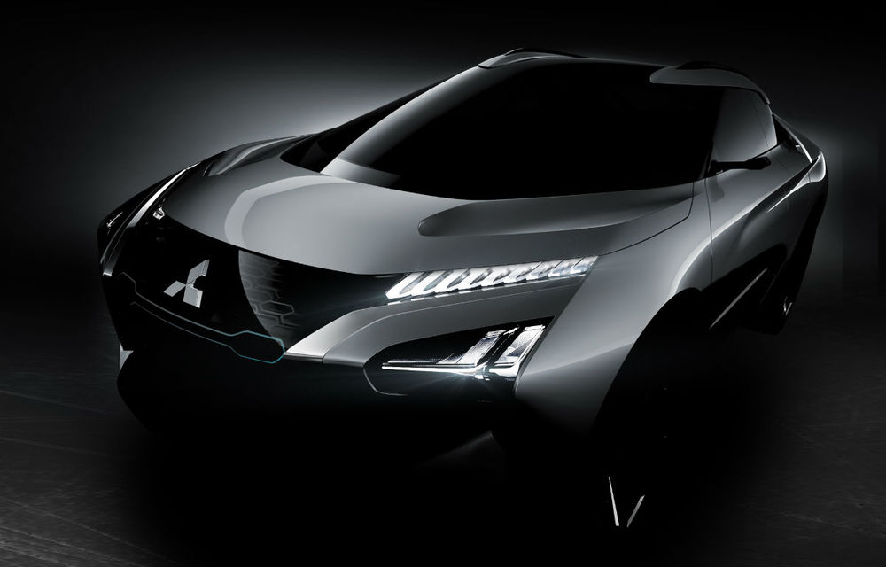 Mitsubishi e-Evolution Concept: Japonezii ne arată un nou teaser pentru SUV-ul coupe electric și autonom - Poza 1