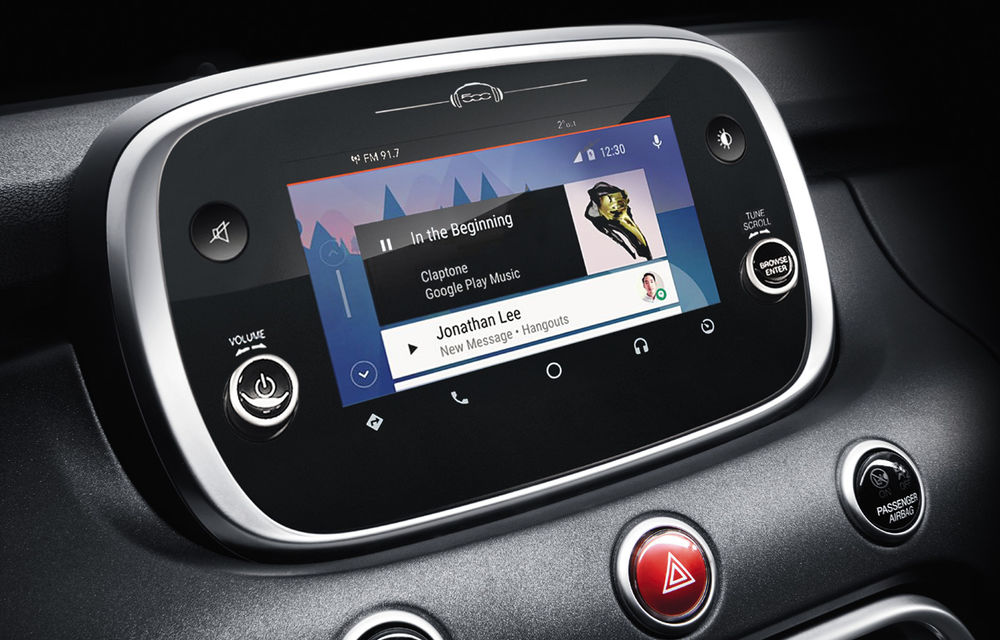 Îmbunătățiri minore: Fiat 500X primește sistemul de infotainment Uconnect cu ecran touch de 7 inch - Poza 4