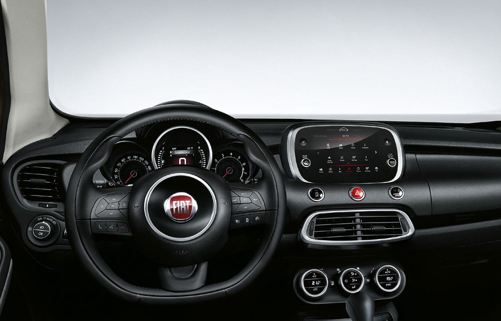 Îmbunătățiri minore: Fiat 500X primește sistemul de infotainment Uconnect cu ecran touch de 7 inch - Poza 5