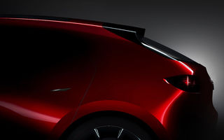Mazda va lansa două concepte în octombrie: un hatchback compact care anticipează noua generație Mazda 3 și unul care prezintă viitoarea filosofie de design