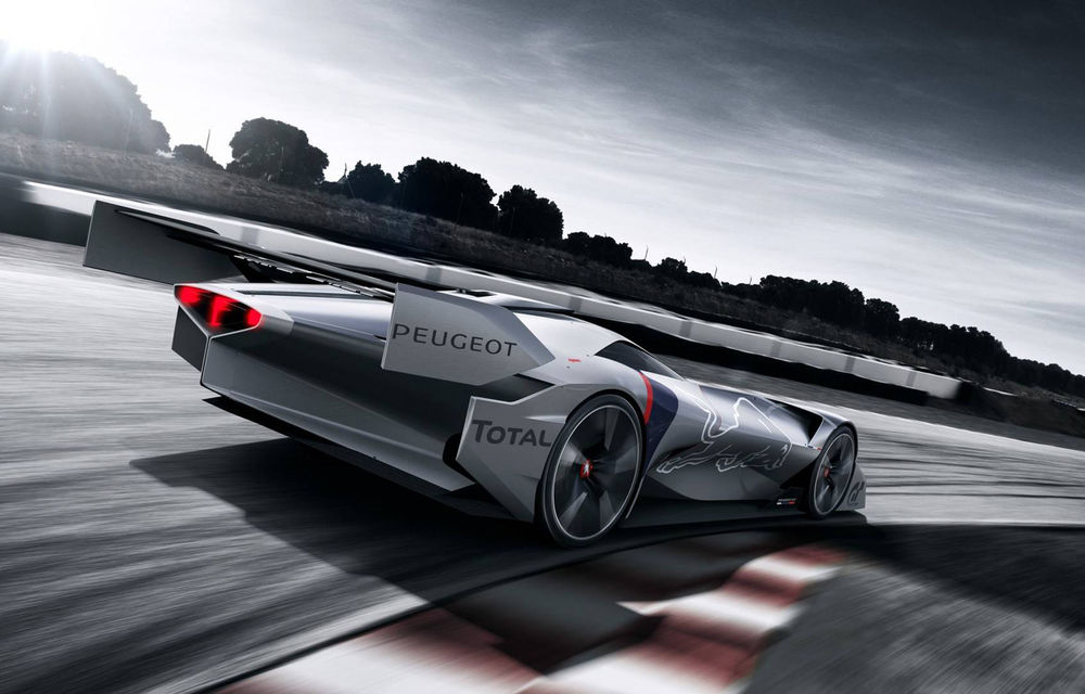 Prototip pentru pasionații de jocuri video: Peugeot a prezentat noul L750 R Hybrid Vision Gran Turismo - Poza 9