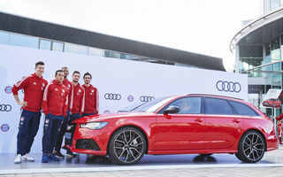 Jucătorii lui Bayern Munchen și-au ales noile mașini pentru acest sezon: Audi RS6 Avant, modelul preferat al fotbaliștilor