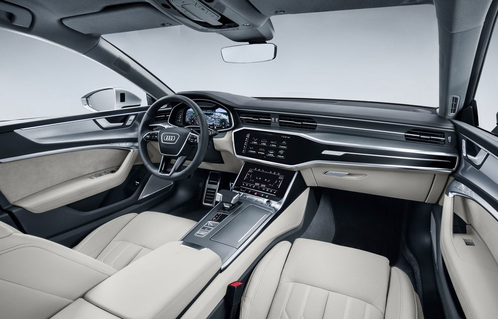 Audi A7 Sportback ajunge la a doua generație: exterior conservator, butoanele fizice de la interior dispar, iar tehnologia e la ea acasă - Poza 26
