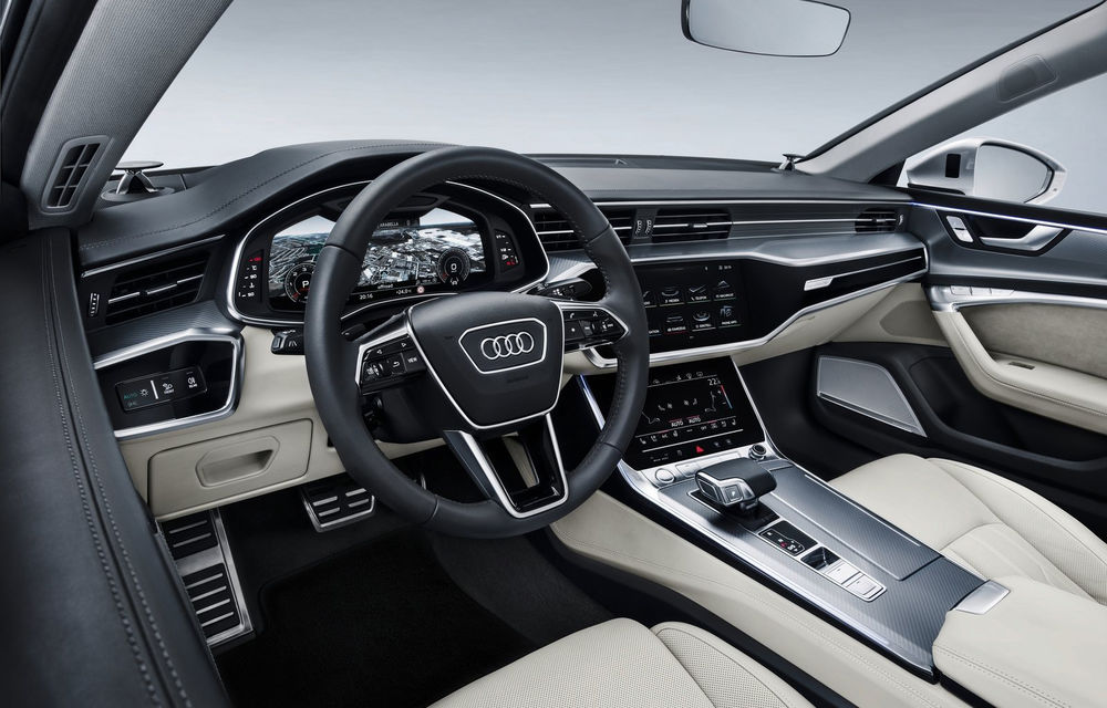 Audi A7 Sportback ajunge la a doua generație: exterior conservator, butoanele fizice de la interior dispar, iar tehnologia e la ea acasă - Poza 28