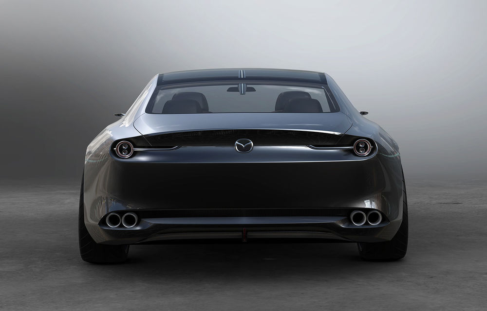 Mazda Vision Coupe: concept senzual care aprinde imaginația fanilor mărcii japoneze - Poza 9