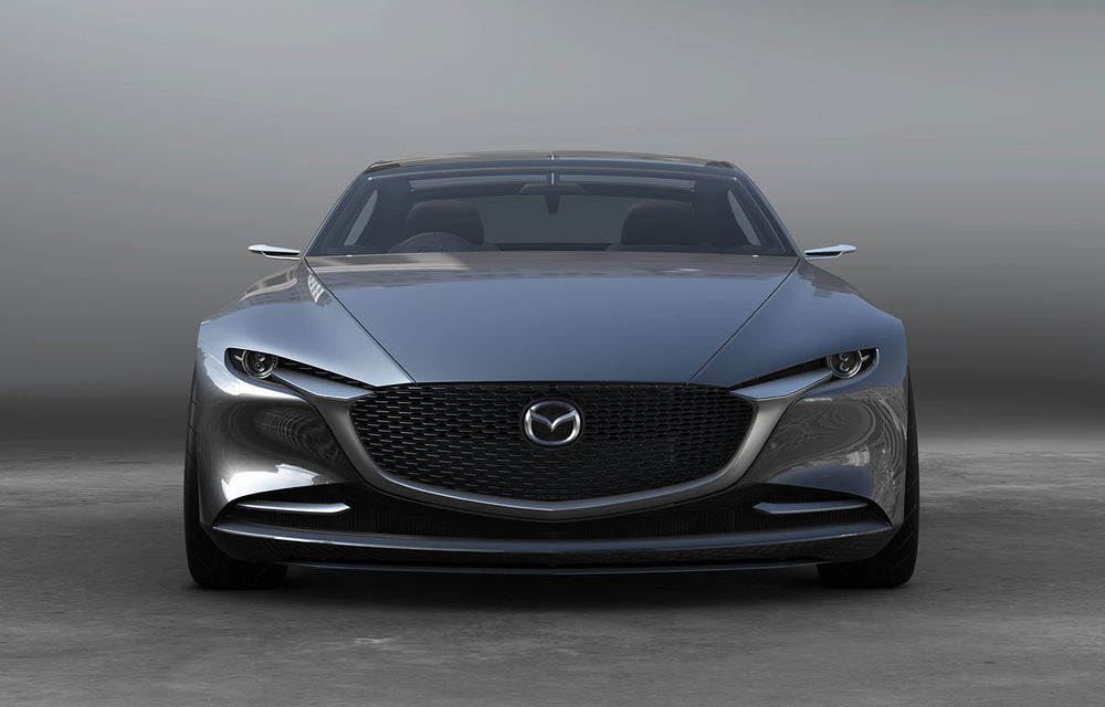 Mazda Vision Coupe: concept senzual care aprinde imaginația fanilor mărcii japoneze - Poza 6