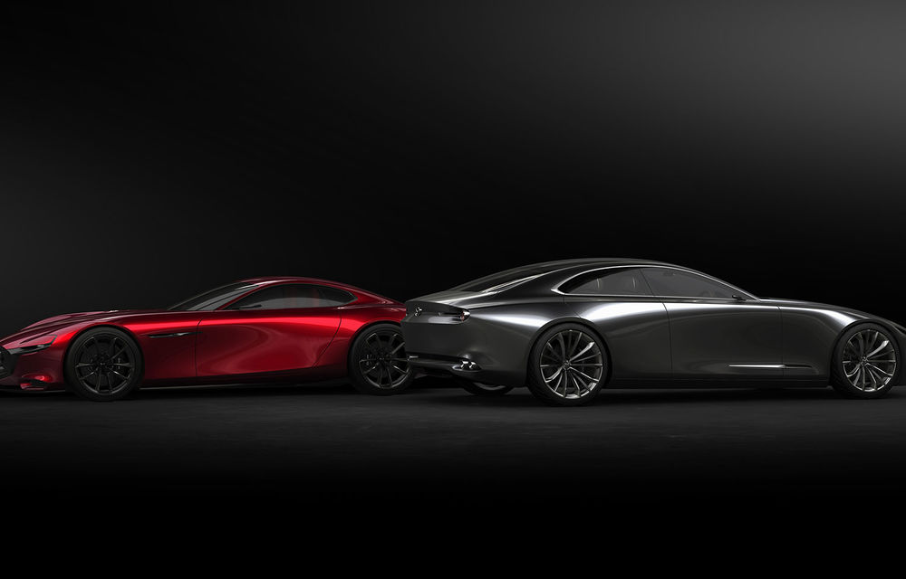 Mazda Vision Coupe: concept senzual care aprinde imaginația fanilor mărcii japoneze - Poza 10