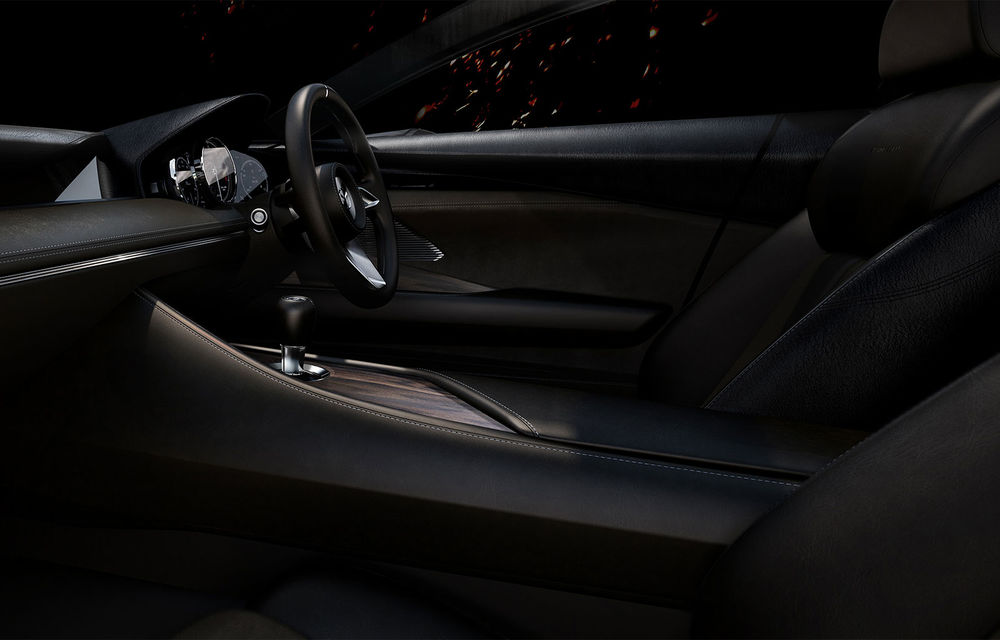 Mazda Vision Coupe: concept senzual care aprinde imaginația fanilor mărcii japoneze - Poza 12
