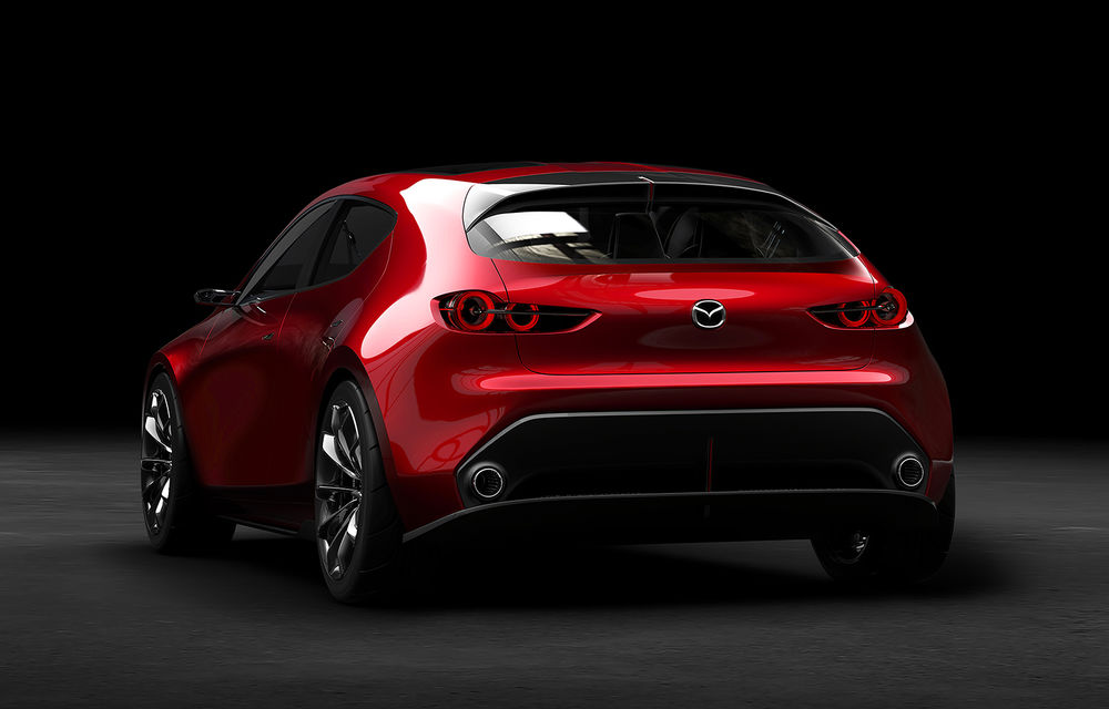 Mazda Kai Concept anunță viitoarea generație Mazda 3: design evoluat și motor pe benzină Skyactiv-X cu aprindere prin compresie - Poza 3