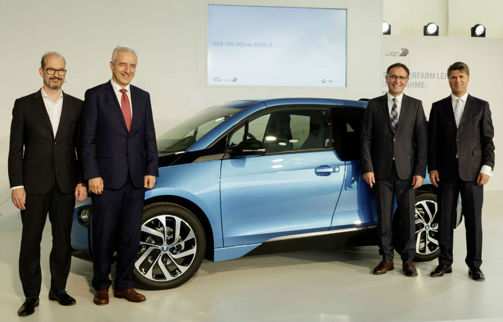 Sărbătoare în Germania: BMW a construit 100.000 de modele i3 la fabrica din Leipzig - Poza 2