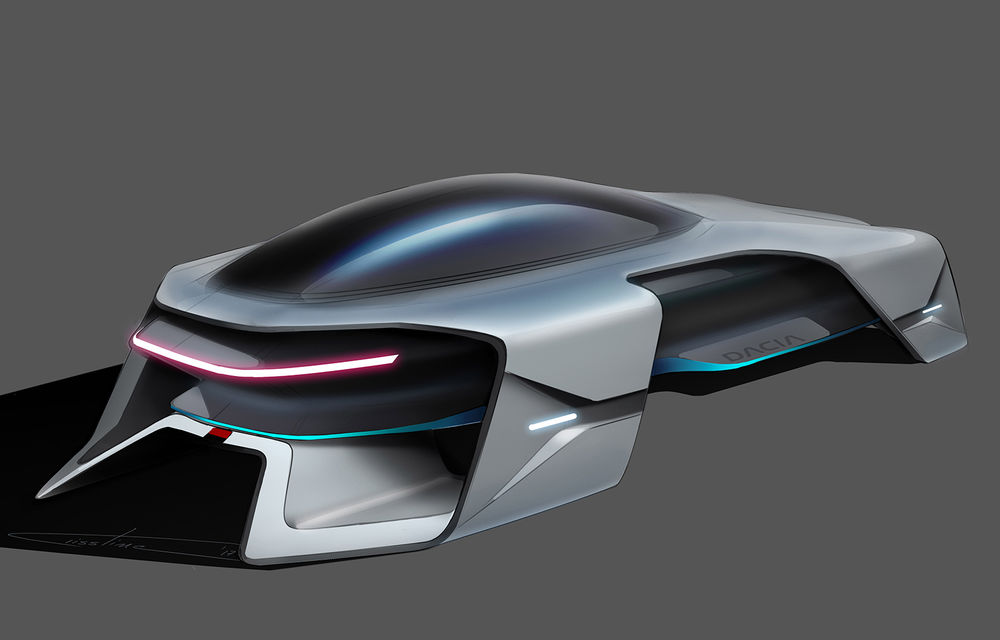 Dacia EF-Vision 2050: un concept Dacia pentru un viitor ultra-tehnologizat, dar fidel caracterului accesibil - Poza 9