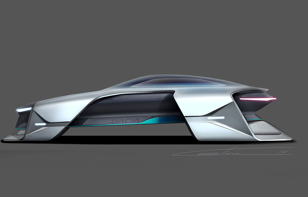 Dacia EF-Vision 2050: un concept Dacia pentru un viitor ultra-tehnologizat, dar fidel caracterului accesibil - Poza 8