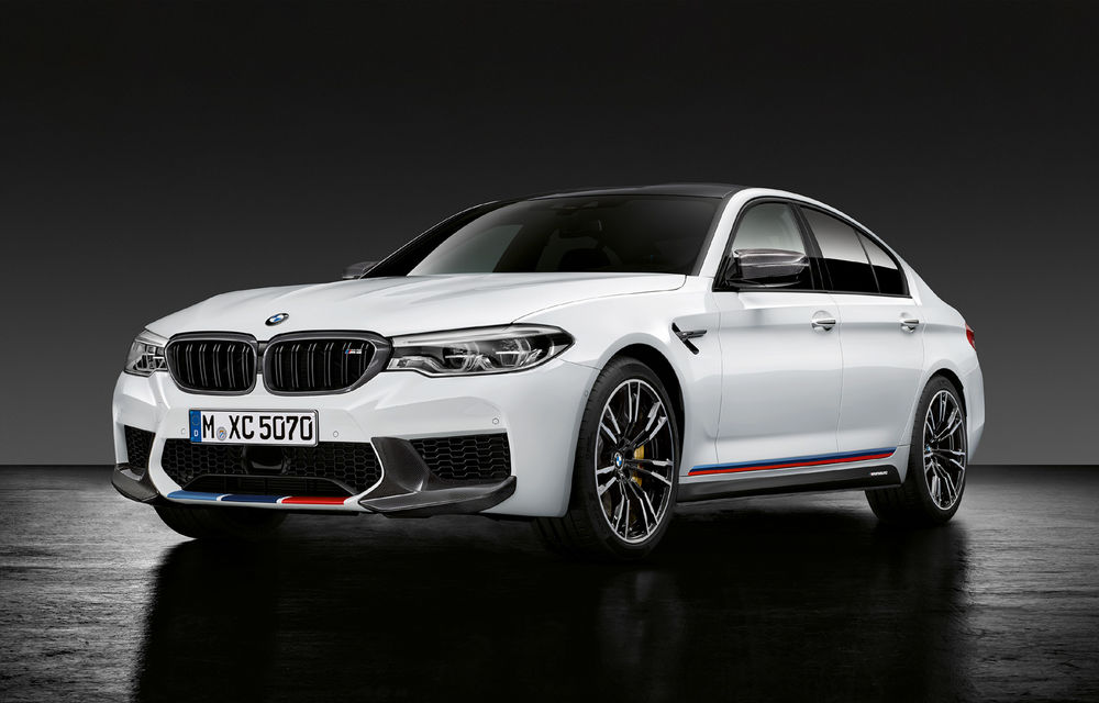 BMW lansează gama de accesorii M Performance pentru noul M5: design mai atrăgător și performanțe îmbunătățite - Poza 2