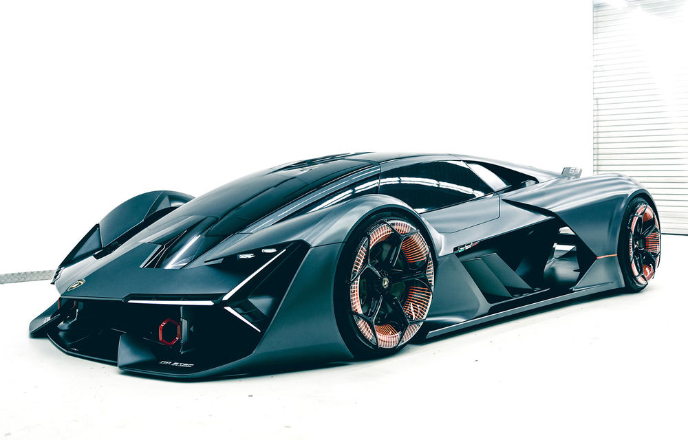 Lamborghini Terzo Millennio: conceptul italienilor prefigurează un supercar 100% electric - Poza 1
