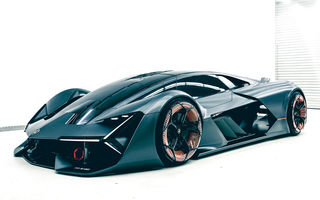 Lamborghini Terzo Millennio: conceptul italienilor prefigurează un supercar 100% electric