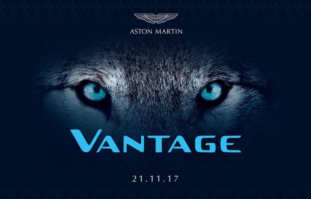 Un nou teaser cu viitorul Aston Martin Vantage: modelul britanic debutează în 21 noiembrie - Poza 1