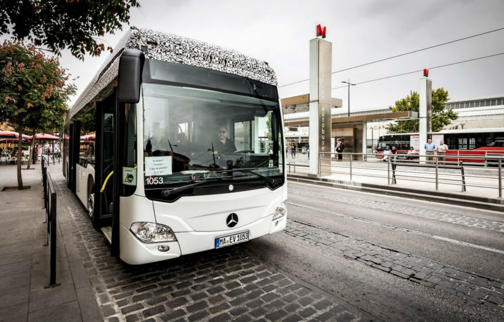 Mercedes pregătește primul său autobuz electric: cunoscutul Citaro va avea de anul viitor versiune de producție cu baterii - Poza 1