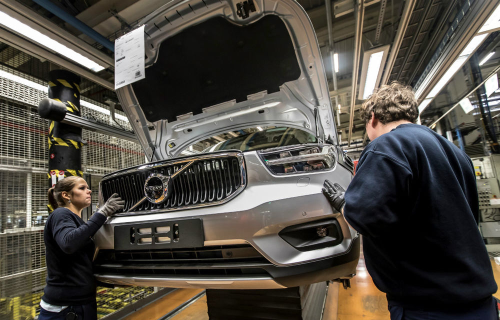 Volvo a demarat producția lui XC40: cel mai mic SUV al suedezilor este asamblat în Belgia - Poza 7
