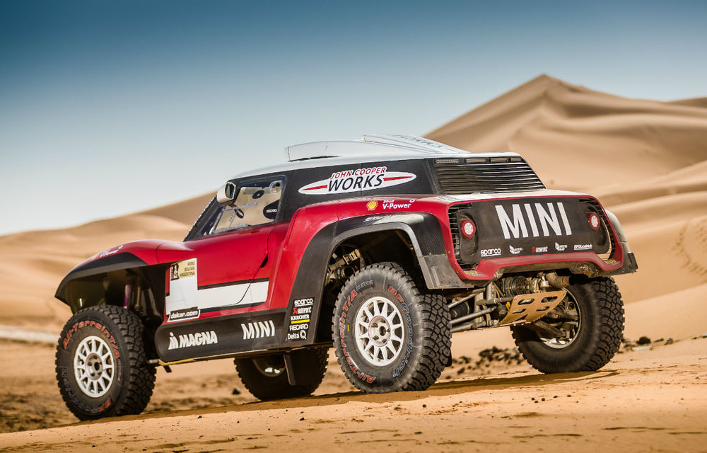 Mini a prezentat modelele cu care &quot;atacă&quot; Raliul Dakar 2018: John Cooper Works Rally și John Cooper Works Buggy folosesc motoare diesel de 340 de cai și 800 Nm - Poza 6