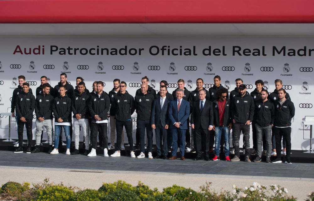 Jucătorii echipei Real Madrid au primit o flotă nouă din partea Audi: 14 fotbaliști au ales SUV-ul Q7 - Poza 2