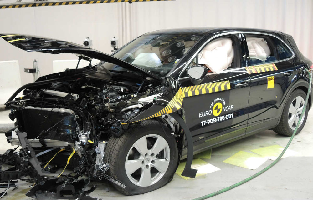 Teste de siguranță: 8 modele au primit 5 stele din partea Euro NCAP. Printre ele se numără BMW X3, Jaguar E-Pace, Mercedes-Benz Clasa X și Porsche Cayenne - Poza 3