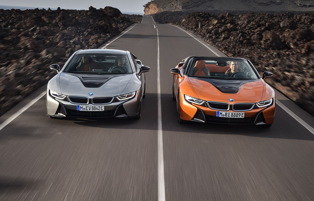 BMW i8 facelift și i8 Roadster: mai multă putere, autonomie mai mare și consum redus - Poza 21
