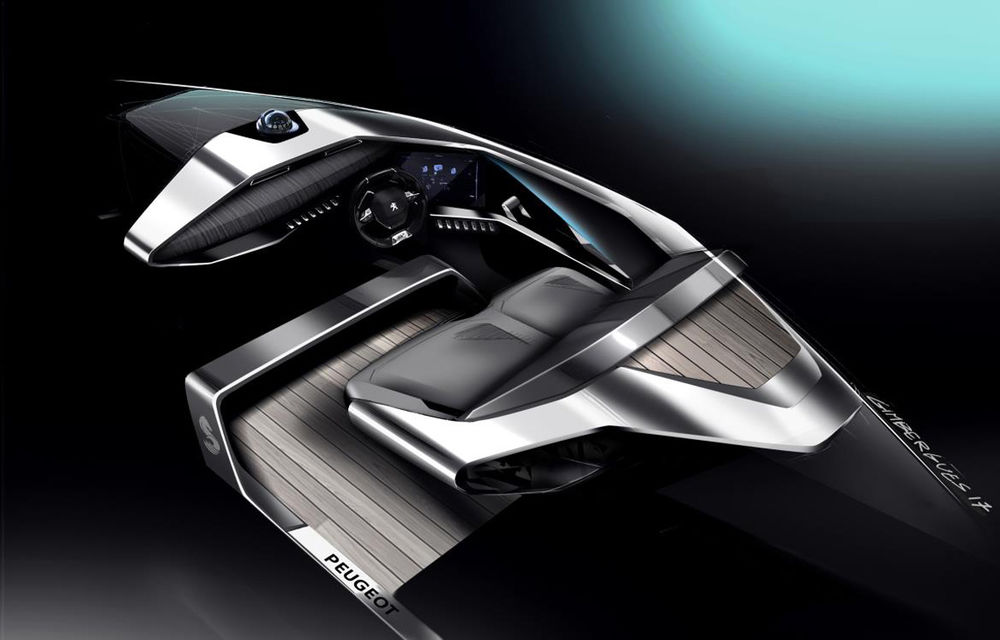 Peugeot iCockpit ajunge pe ambarcațiunile Beneteau: Sea Drive Concept are un ecran de 17 inch - Poza 3