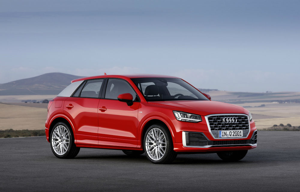 Audi Q2 va primi o versiune sportivă: SQ2 va prelua elemente de design de la celelalte SUV-uri sportive din gamă - Poza 1