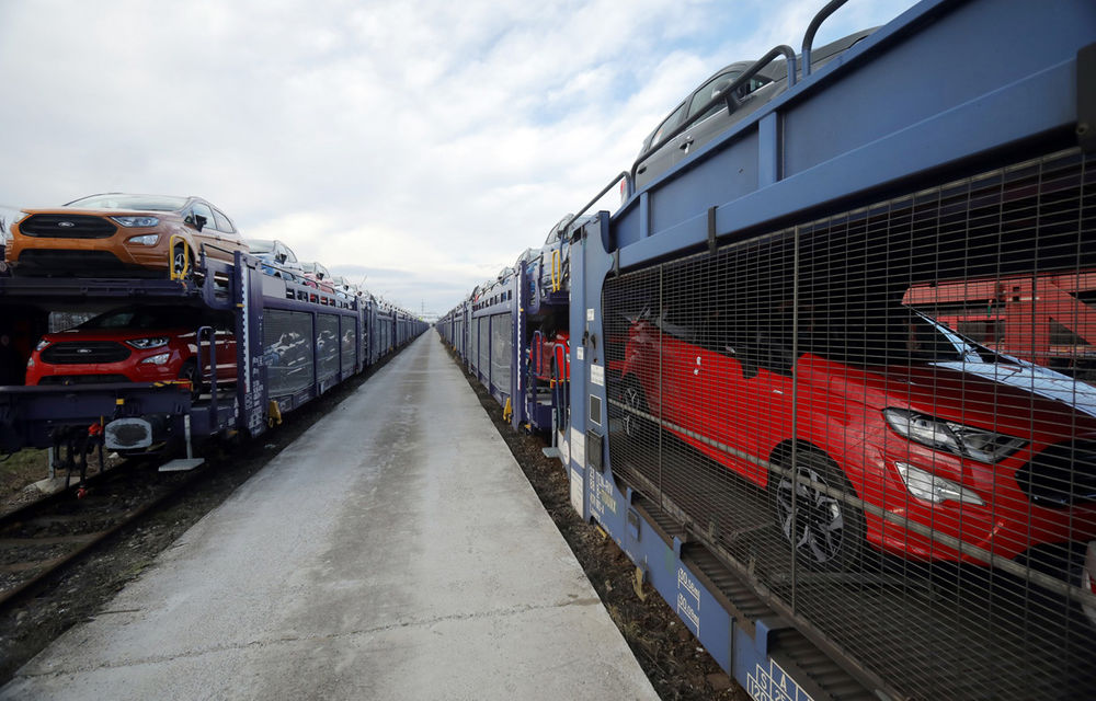 Ford a început livrările noului Ecosport produs la Craiova: primele 600 de unități, transportate cu trenul în Marea Britanie și Germania - Poza 19