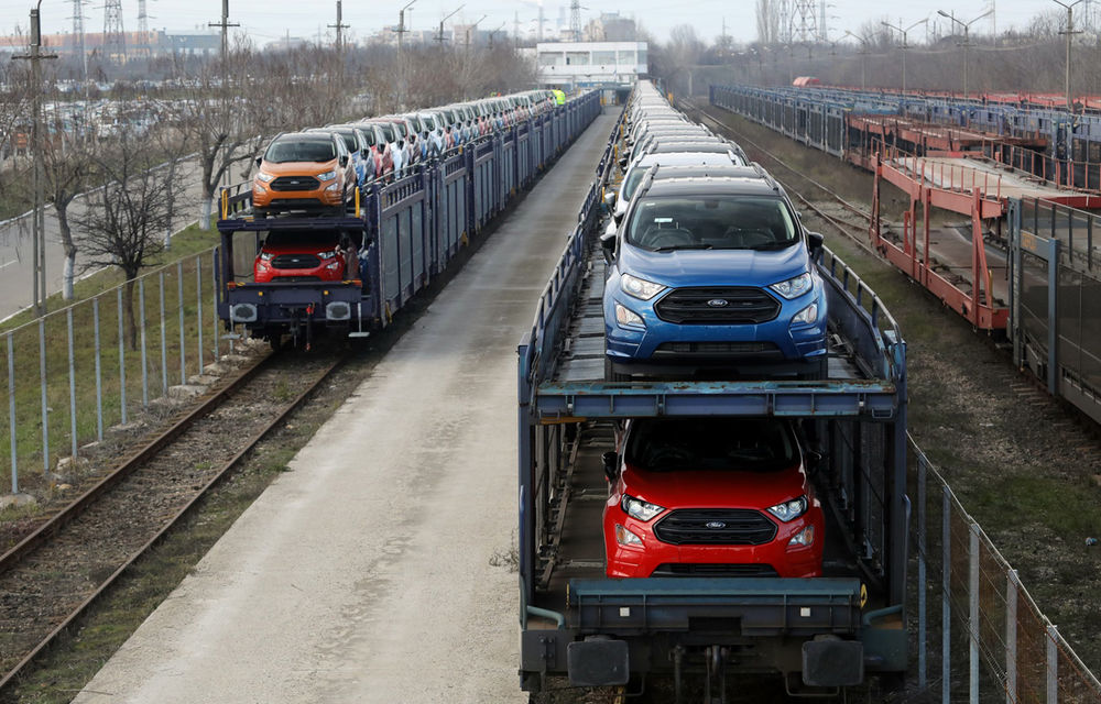 Ford a început livrările noului Ecosport produs la Craiova: primele 600 de unități, transportate cu trenul în Marea Britanie și Germania - Poza 20