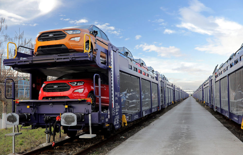 Ford a început livrările noului Ecosport produs la Craiova: primele 600 de unități, transportate cu trenul în Marea Britanie și Germania - Poza 7
