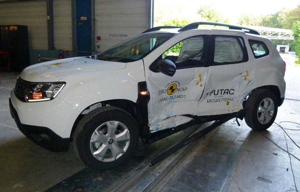 Noua generație Dacia Duster a obținut 3 stele la testele de siguranță Euro NCAP - Poza 5