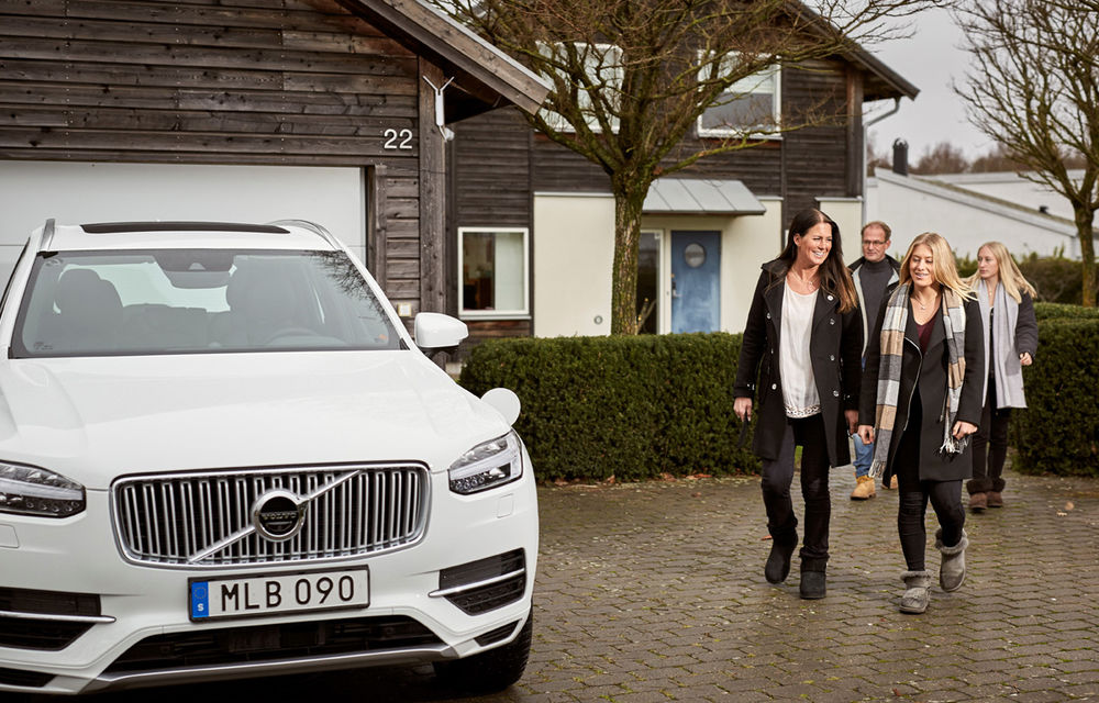 Experiment realist: două familii suedeze vor utiliza Volvo XC90 cu funcții autonome pe drumuri publice - Poza 7