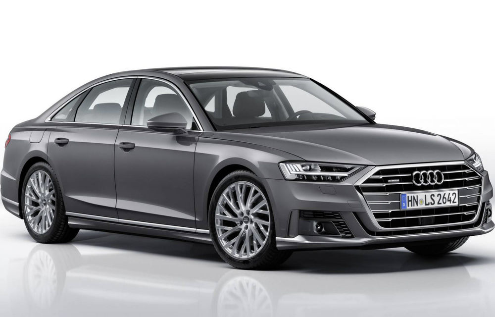 Modificări minore: Audi a pregătit un pachet exterior pentru noua generație A8 - Poza 1