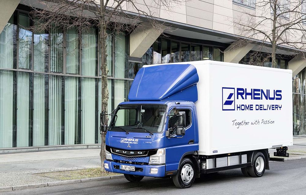 Autocamionul electric Mitsubishi Fuso eCanter a ajuns în Europa: Daimler a livrat 12 exemplare clienților de pe Bătrânul Continent - Poza 4