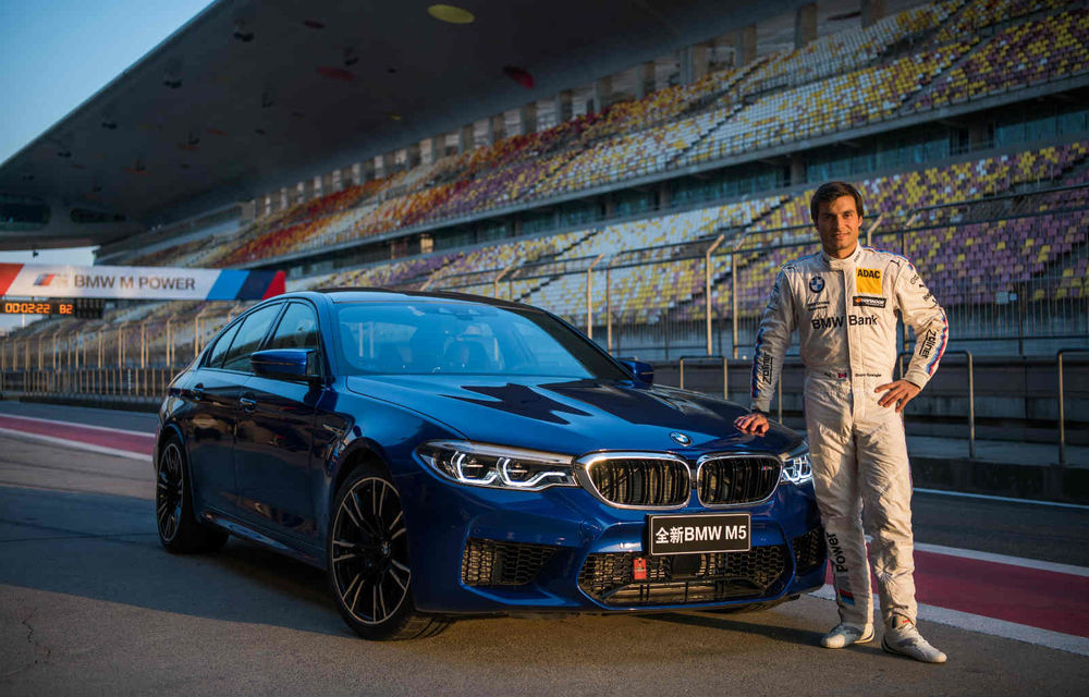 Record pe circuitul din Shanghai: noul BMW M5 își trece în cont prima reușită - Poza 4