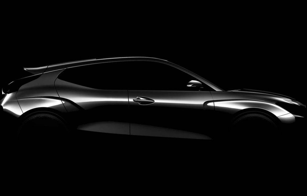 Prima schiță cu interiorul noii generații Hyundai Veloster: modelul constructorului asiatic ar putea debuta la Detroit - Poza 1
