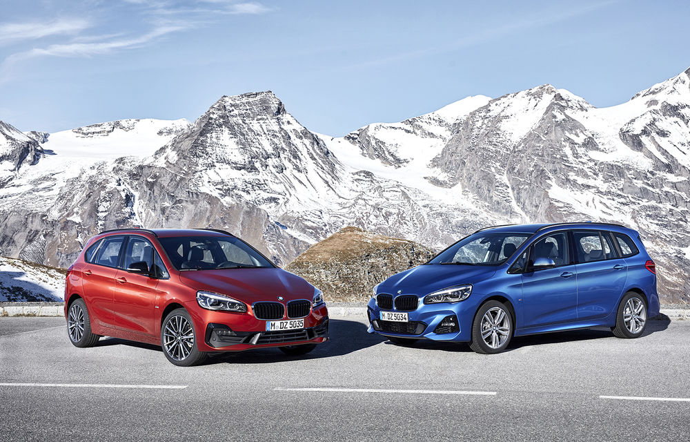 Facelift pentru BMW Seria 2 Active Tourer și Seria 2 Gran Tourer: mici îmbunătățiri exterioare și introducerea transmisiei cu șapte trepte și dublu ambreiaj - Poza 1