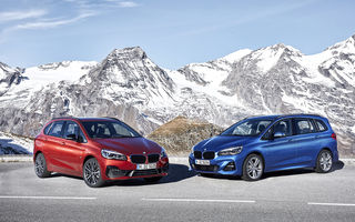 Facelift pentru BMW Seria 2 Active Tourer și Seria 2 Gran Tourer: mici îmbunătățiri exterioare și introducerea transmisiei cu șapte trepte și dublu ambreiaj
