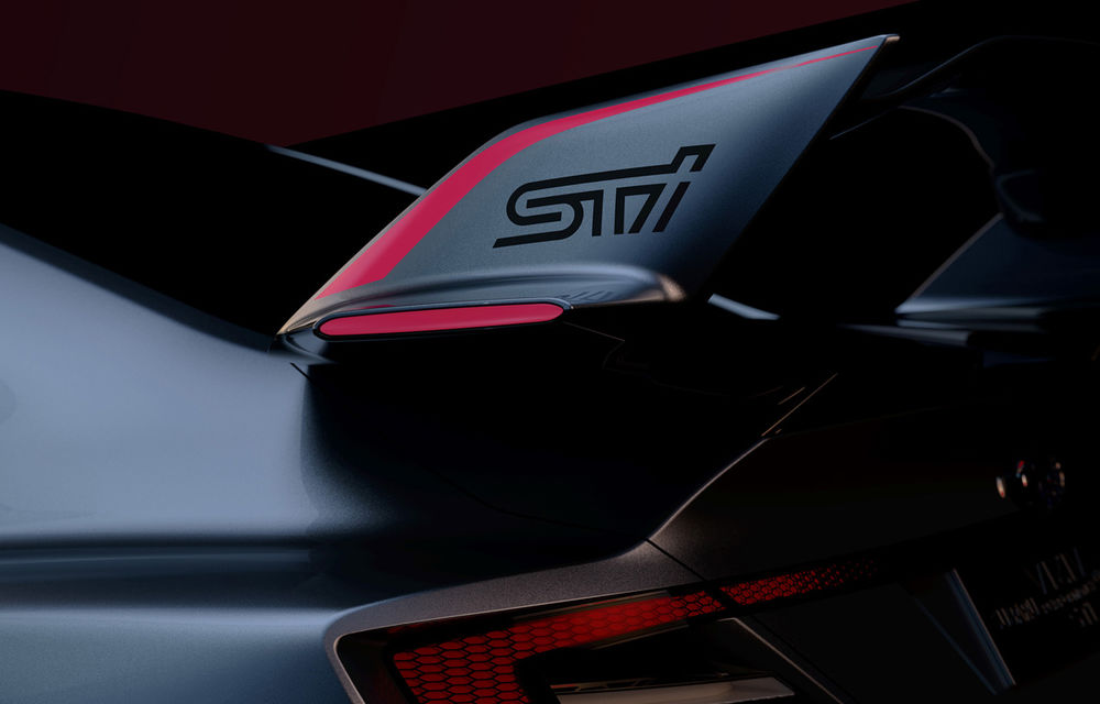 Subaru Viziv Performance STI Concept: primele teasere cu versiunea de performanță a lui Viziv Performance - Poza 2