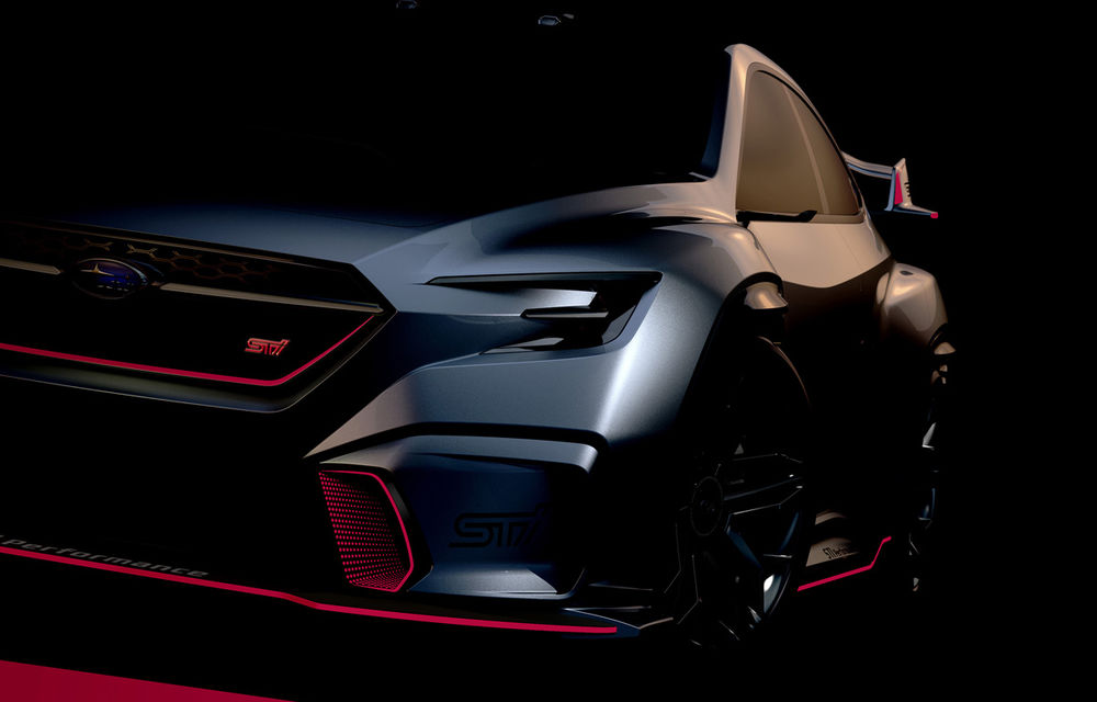 Subaru Viziv Performance STI Concept: primele teasere cu versiunea de performanță a lui Viziv Performance - Poza 1