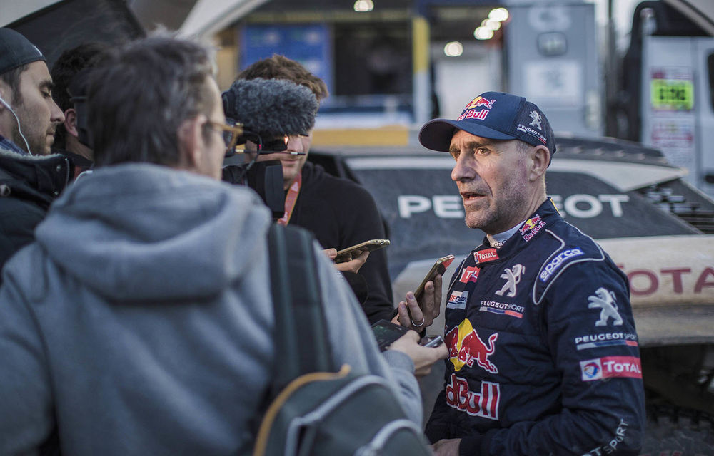 Prima zi de pauză în Raliul Dakar: Peugeot domină cea mai dură competiție de rally-raid din lume cu ajutorul lui Stephane &quot;Mr. Dakar&quot; Peterhansel - Poza 17