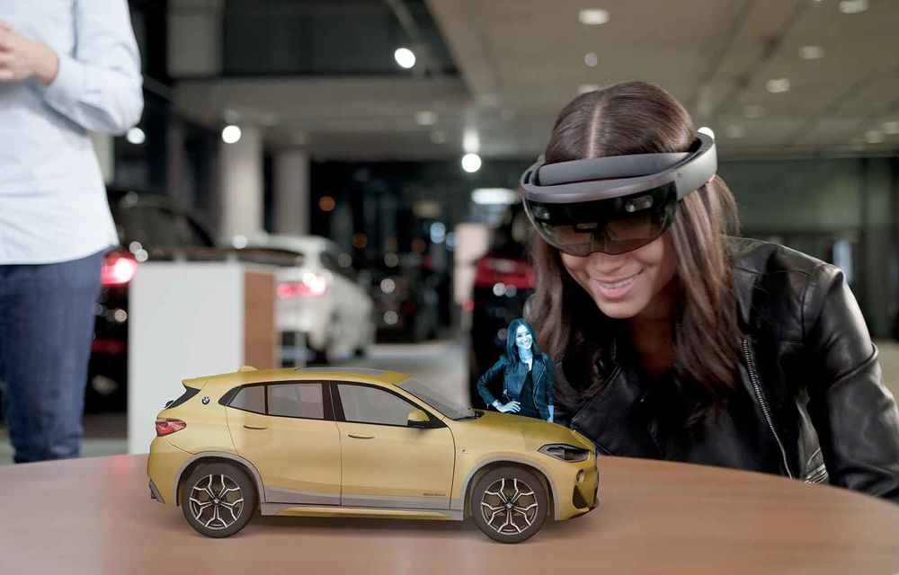 BMW X2 Holo Experience: am descoperit noul SUV cu ajutorul hologramelor - Poza 1