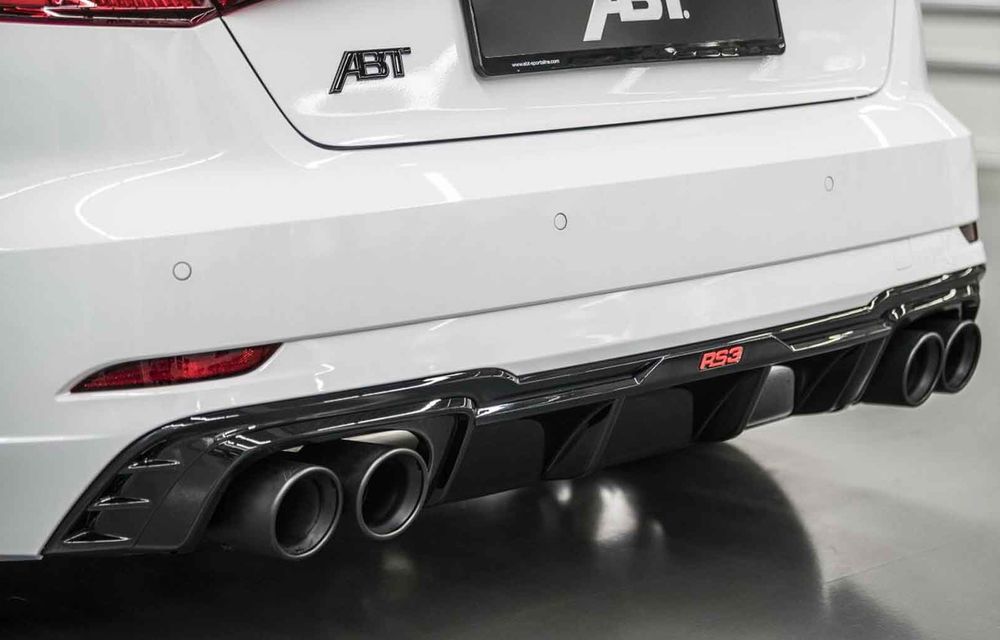 Audi RS3 Sportback primește un pachet de performanță din partea ABT: 500 CP, sistem de frânare îmbunătățit și suspensii modificate - Poza 11