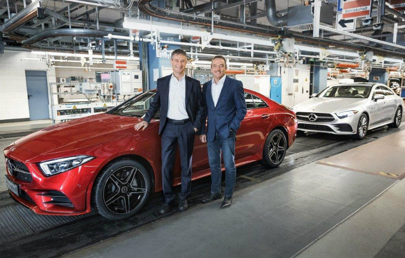 Noua generație Mercedes-Benz CLS a intrat în producție: modelul constructorului german este asamblat la uzina din Sindelfingen - Poza 1