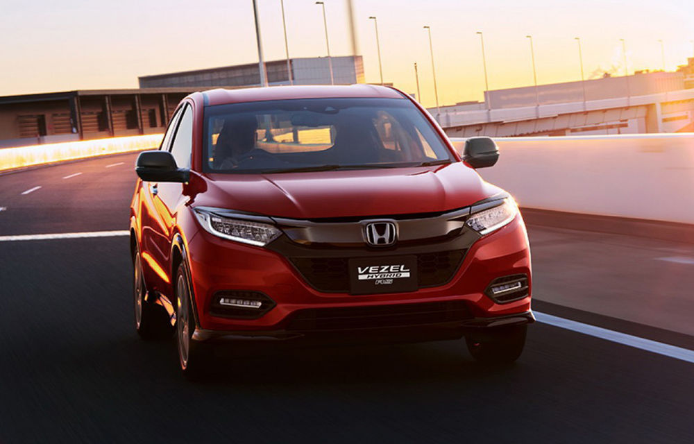 Primele imagini cu Honda HR-V facelift: SUV-ul subcompact va trece prin schimbări estetice minore - Poza 1